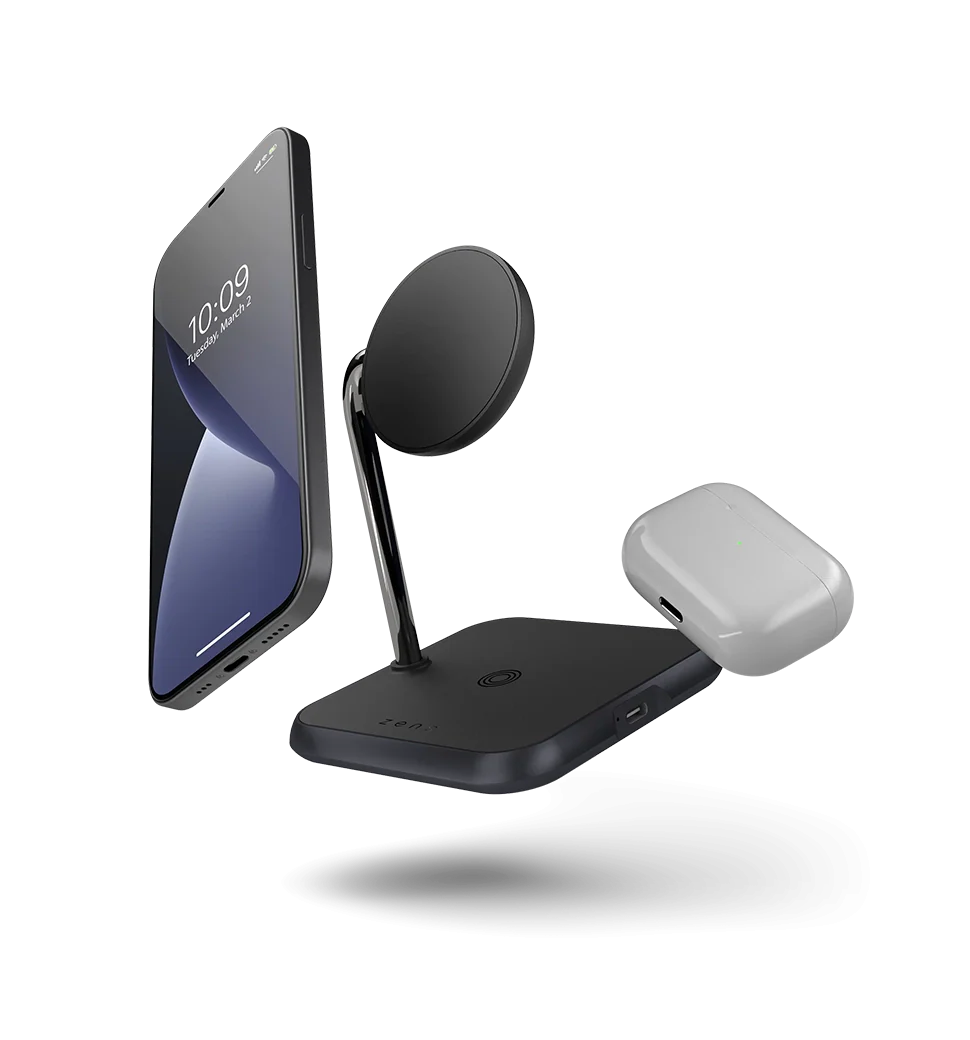 Zens 3-In-1 Magnetic Wireless Charger - Image 3